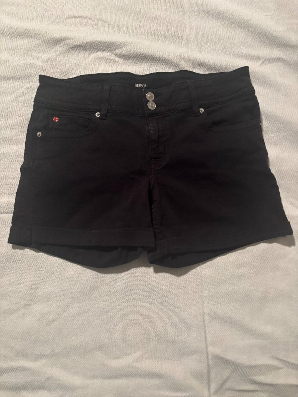 Hudson Ruby Mid-Thigh Denim Shorts
